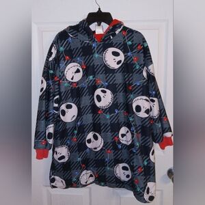 Kids Small/Medium Jack Skellington Hoodie - Black and Red. New Without Tag